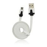 Кабел USB-USB micro бял 5901737212382